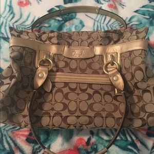 Coach Purse and Wallet Set